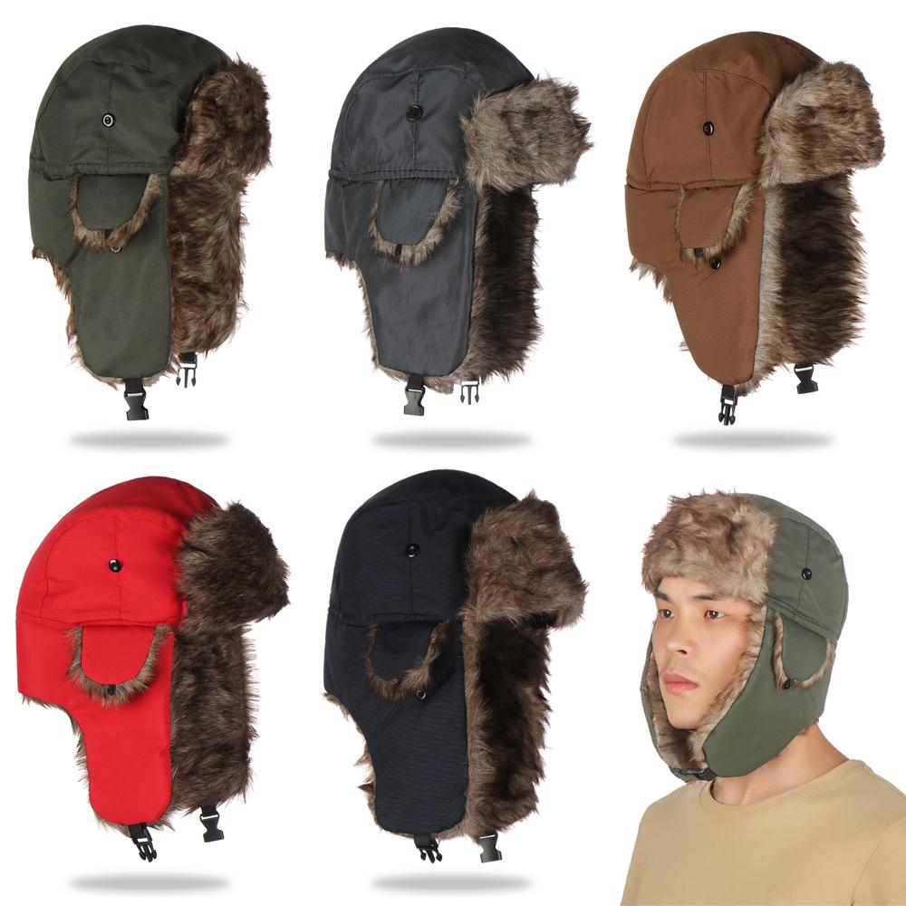 Winter Trapper Hat - Casquette d'hiver de haute qualité avec