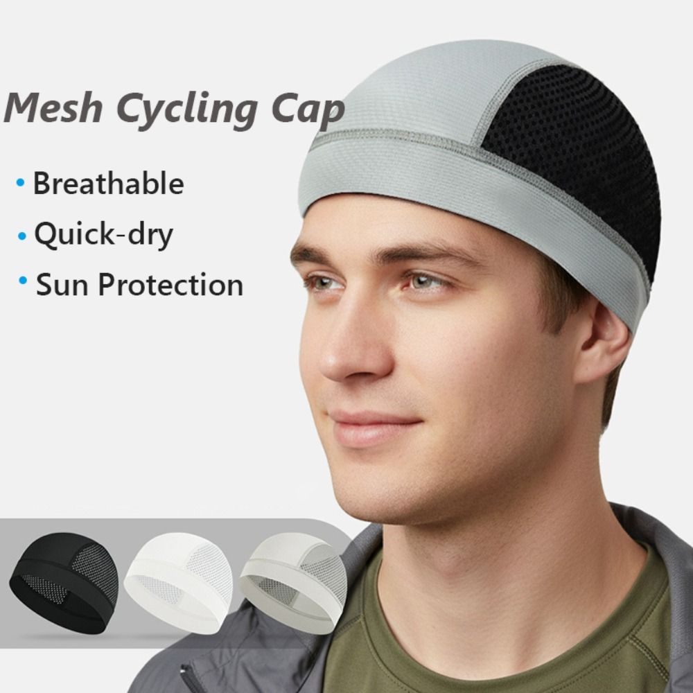 Skull Cap Helmet Liner - Casquette de cyclisme d'été décontractée en