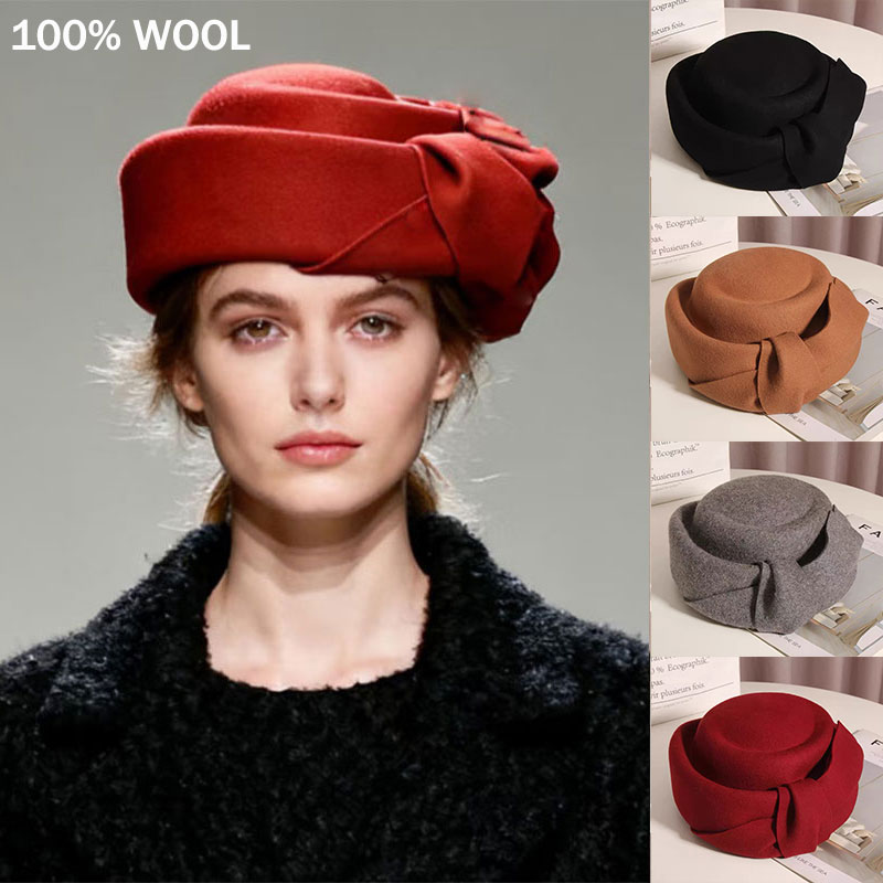 Beret French Wool - Béret classique en feutre de laine
