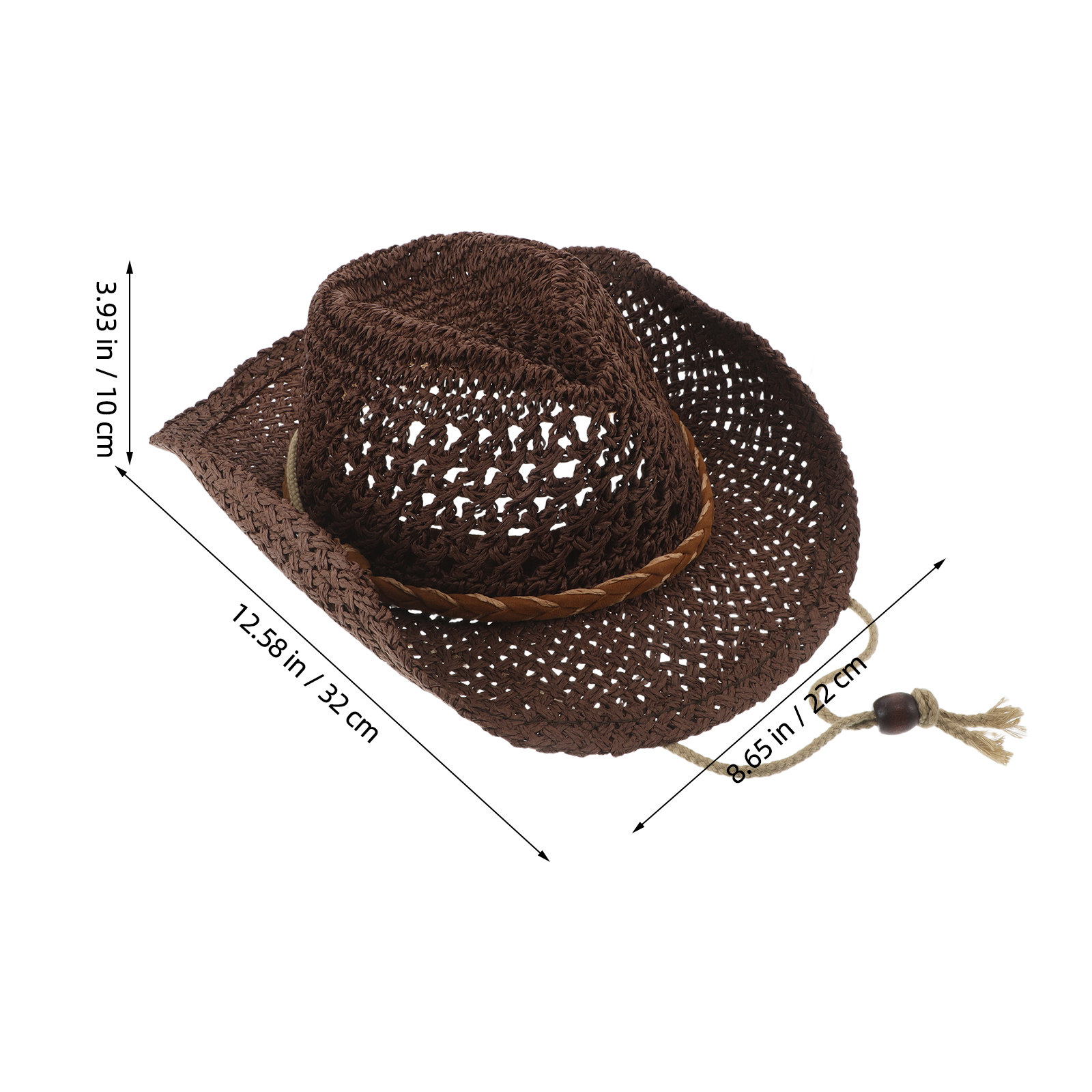 Chapeau de cowboy en paille po - Cowboy Hat Straw avis et prix