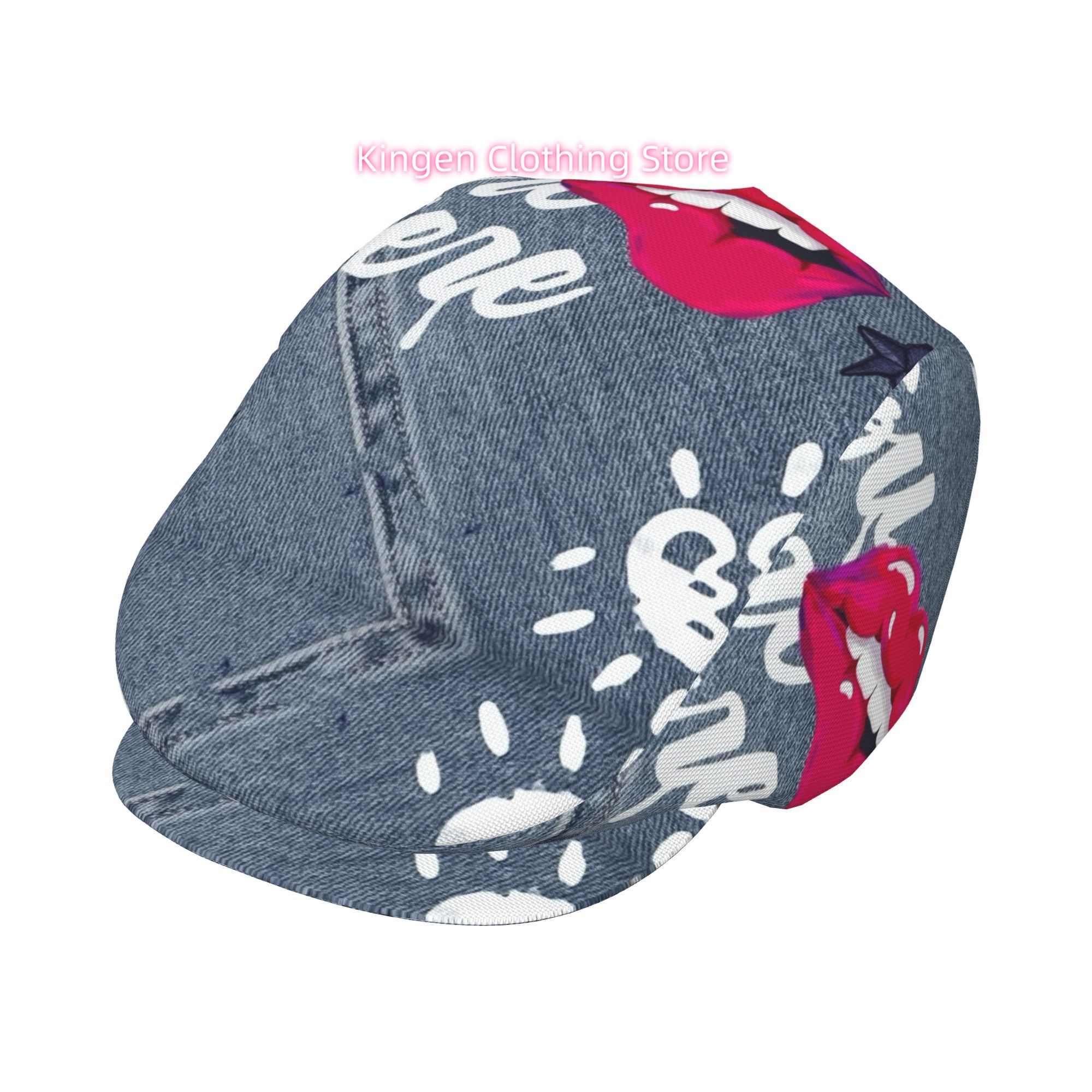1 pièce Béret imprimé intégral - Newsboy Cap Ivy avis et prix