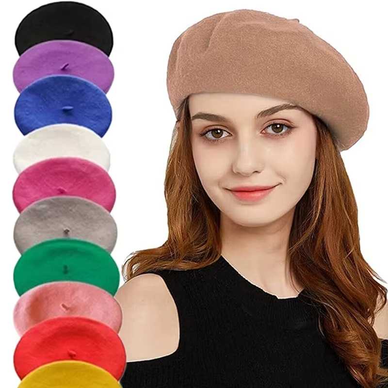 Béret classique en laine pour  - Beret French Wool avis et prix