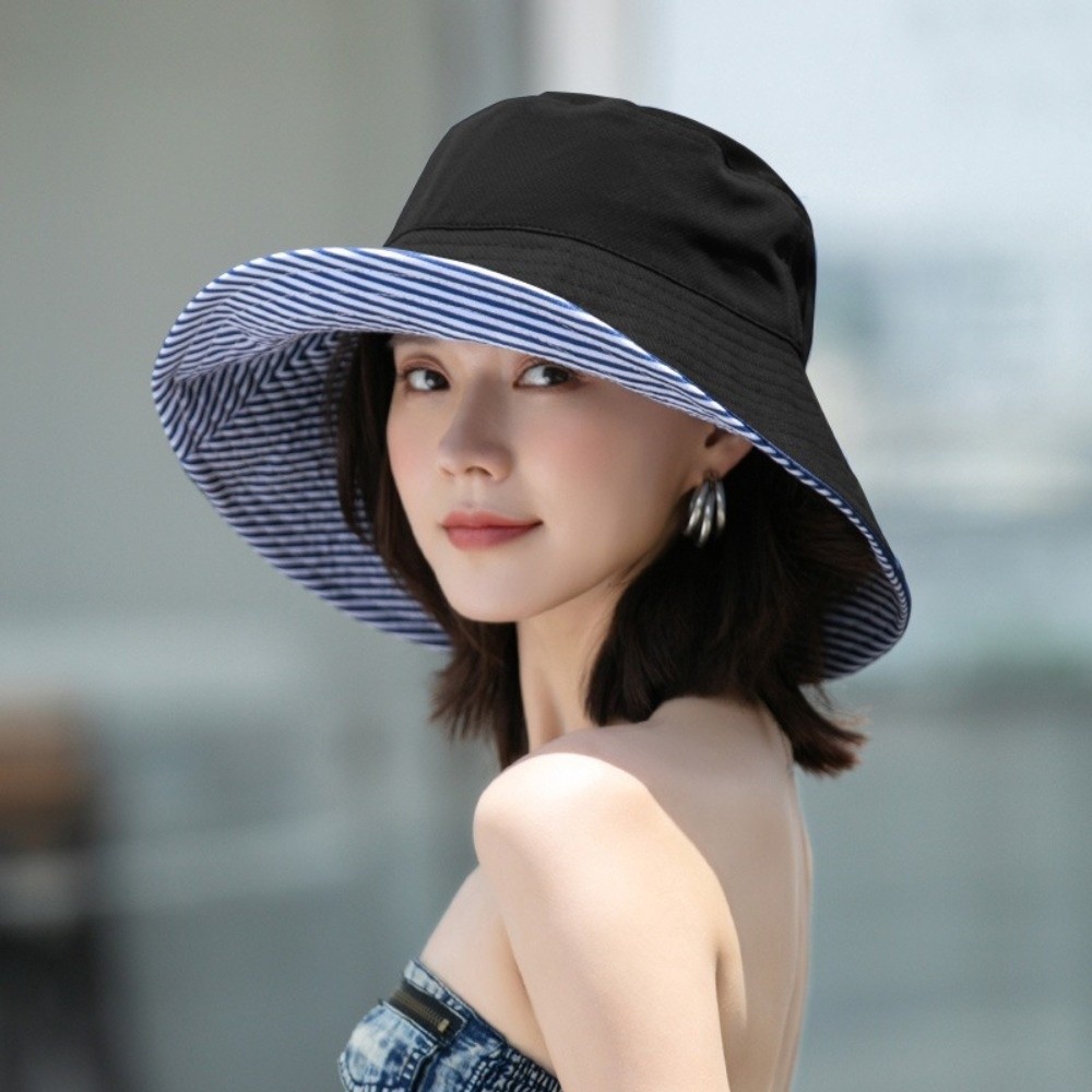 Chapeau Bob Décontracté Double - Bucket Hat Cotton avis et prix